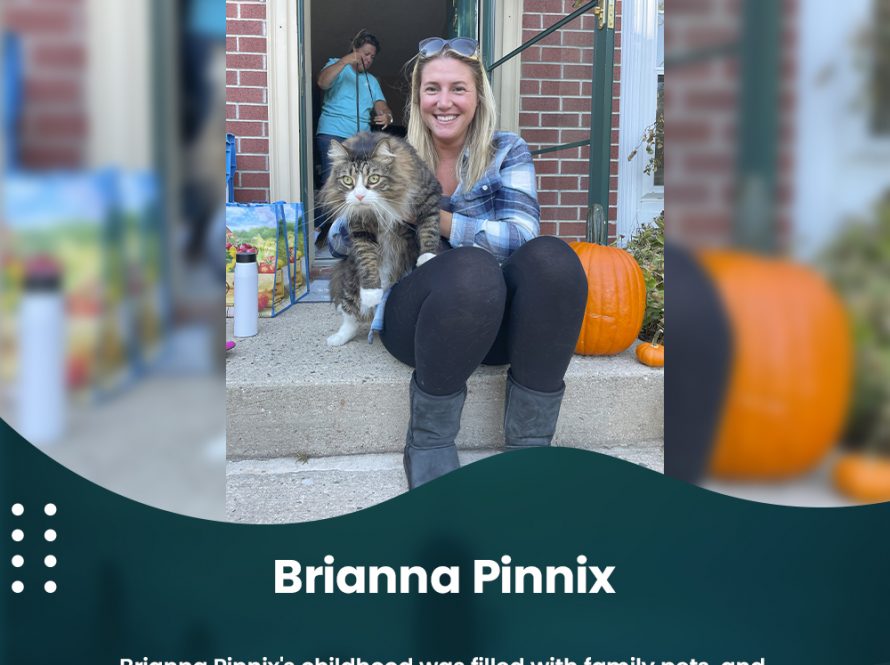 Headshots of Brianna Pinnix